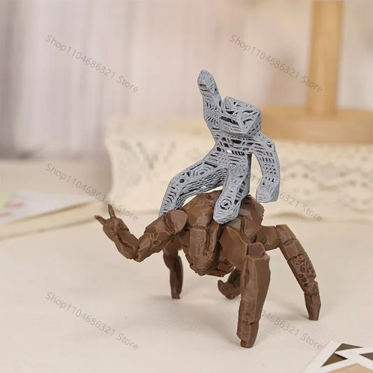 3D Printed Rocky the Alien And Grace Figurines, Project Hail Mary Collectibles, Sci-Fi Book Space Movie Charm Decor