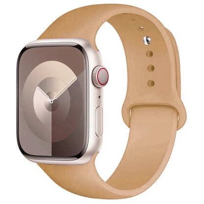 Silicone Band For Apple Watch strap 44mm 45mm 40mm 41mm 42-38mm 45 mm sport bracelet iwatch series 8 7 6 5 4 3 SE 9 Ultra 2 4