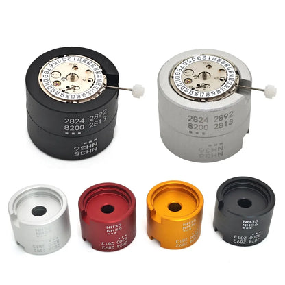 NH34 NH35 Watch Movement Holder Bracket Fits NH36 SKX007 7S26 4R35 4R36 2824 2836 8215 Movement Mod Base Repair Assembly Tool