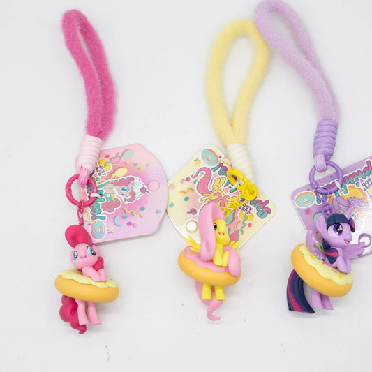 My Little Pony Pendants Cartoon Action Figure Keychain Collect Bag Ornaments Twilight Sparkle Apple Jack Birthday Gifts