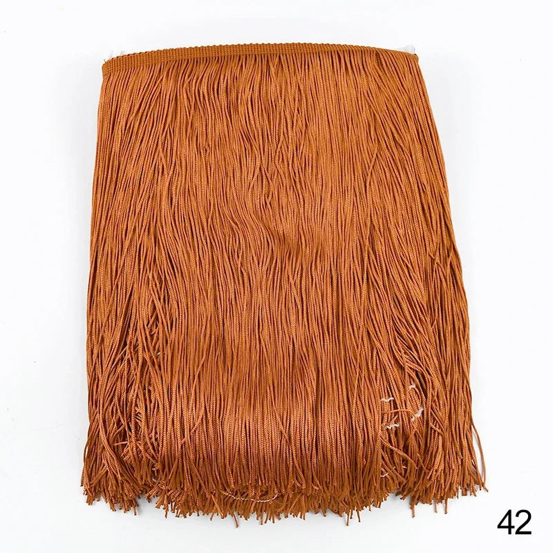 Lace Trim Fringe Tassels 2/5/10M, 30cm Long, For Curtain, Sewing, DIY Accessories - 42 / 30cm-10Yards