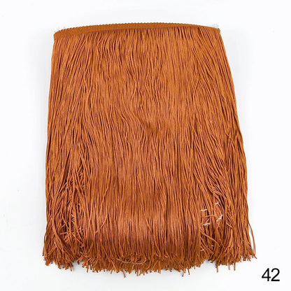 Lace Trim Fringe Tassels 2/5/10M, 30cm Long, For Curtain, Sewing, DIY Accessories - 42 / 30cm-10Yards