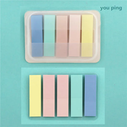 15 Types Color Self Adhesive Memo Pad Sticky Notes Bookmark Point It Marker Memo Sticker Paper Office School Supplies