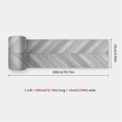 Mosaic Bathroom Waist Line Wall Stickers Waterproof Peel & Stick Art Backsplash Kitchen Office Skirting Line Decor Wallpaper 