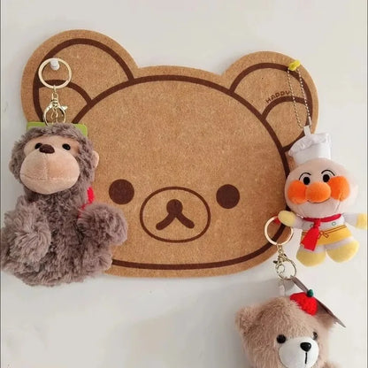 Cartoon Felt Board Home Decor Wall Decor Panel Felt Posters on The Wall Bear Wall Sticker Rilakkumas Children's Room Decorati
