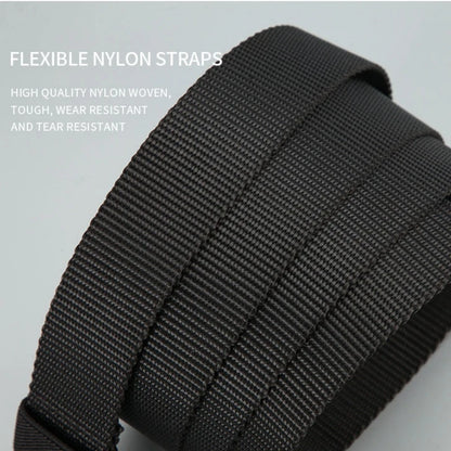 Men's Belt Outdoor Hunting Tactics Belt Multi functional Buckle Nylon Belt Marine Corps Canvas Belt