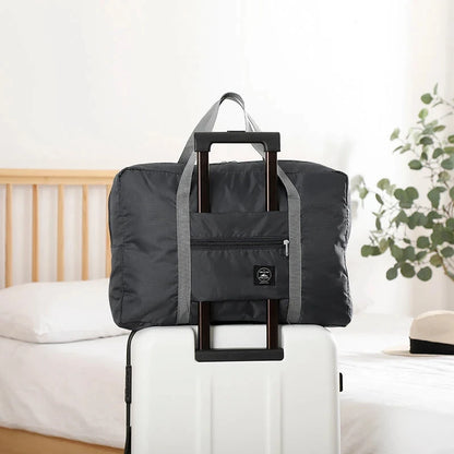 Foldable Travel Duffel Bag for Airlines Carry on Bag for Women and Girls Lightweight Large Capacity Sports Weekend Trip Overn