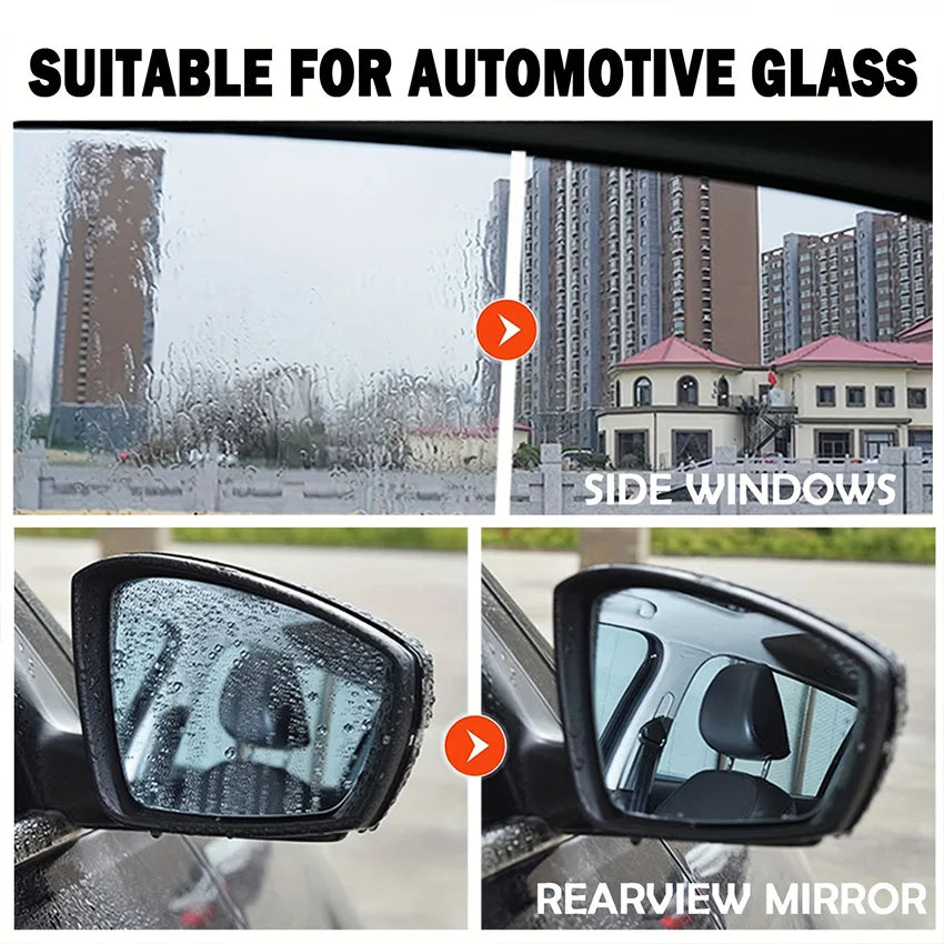 Water Repellent Spray Anti Rain Coating For Cars Glass Hydrophobic Anti-rain Car Liquid Windshield Mirror Mask Auto Polish Ki