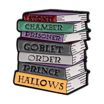 Book Lover Enamel Pin Cute Reading Themed Brooch "Just One More Chapter" Lapel Pins for Backpacks Bookworm Gift - 26
