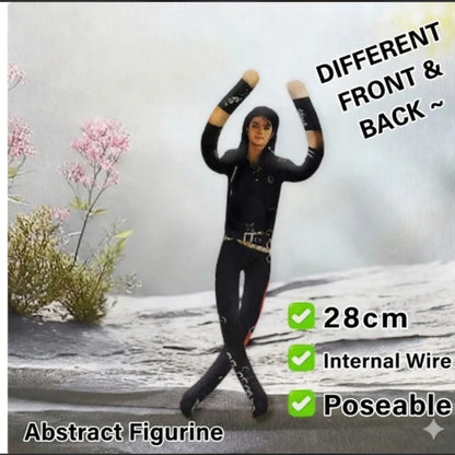 Michael Jackson Cosplay Prop Doll Plush Figure Abstract Joint Mobility Dolls Soft Stuffed Room Decoration Props Collection Gi