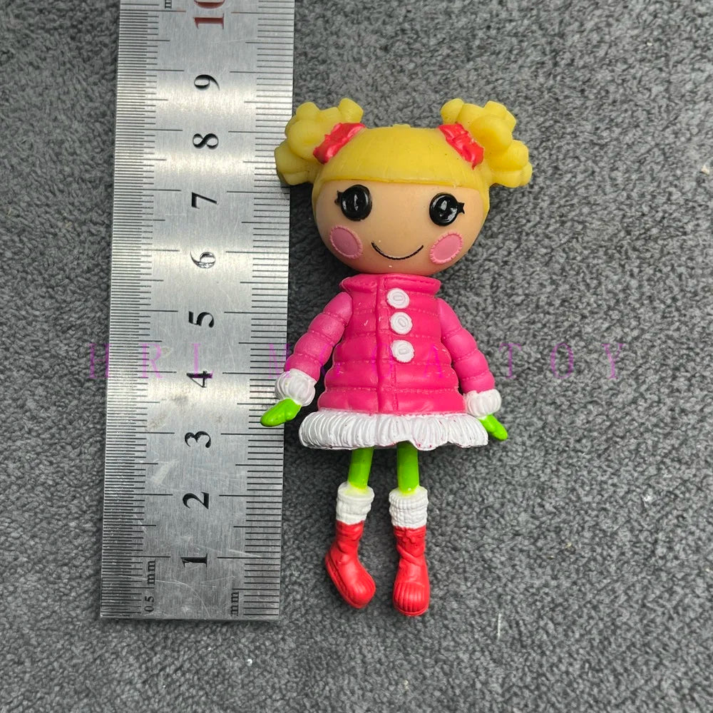 Original 8-10cm Lalaloopsy Little Sister Multi-style Dolls PVC Girls' Holiday Gift Collection Toys - A8-1PC