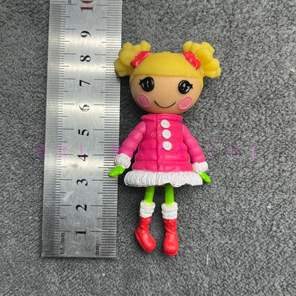 Original 8-10cm Lalaloopsy Little Sister Multi-style Dolls PVC Girls' Holiday Gift Collection Toys - A8-1PC