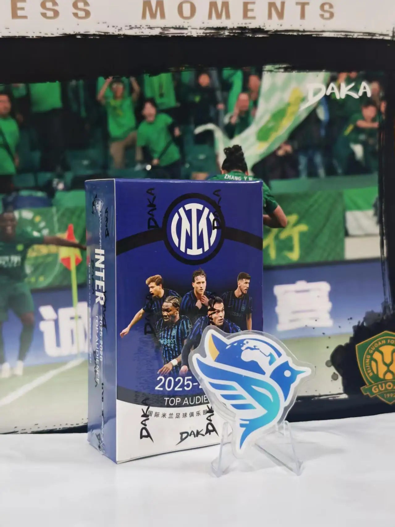 Daka 2025-2026 Trading Cards Top Audience Machester Cuty Juventus Ac Milan Internazionale Milano Football Star Official Box G