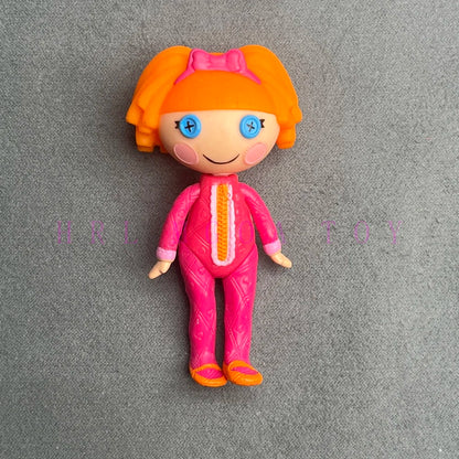 Original 8-10cm Can Choose Lalaloopsy Little Sister and Pet Dolls PVC Holiday Gift Collection Pvc Toys - A7-1PC