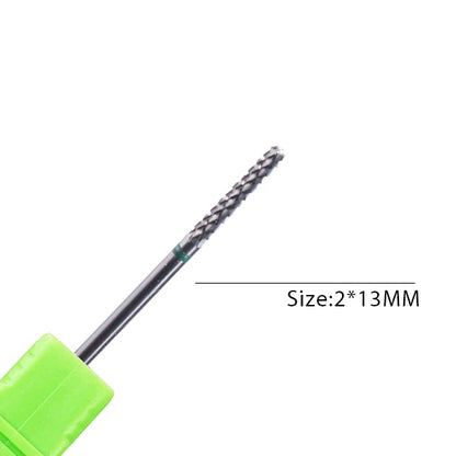 1pc Carbide Tungsten Nail Drill Bit Rotate Burr Milling Nail Cutter Bits Electric Drill Machine For Manicure Pedicure Tools -