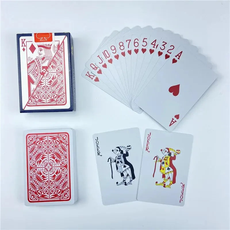 entertainment Plastic Playing Cards 5.8CMX8.8CM Waterproof Folding Repair Gram PVC Washable Adult Soha Bridge Entertainment -