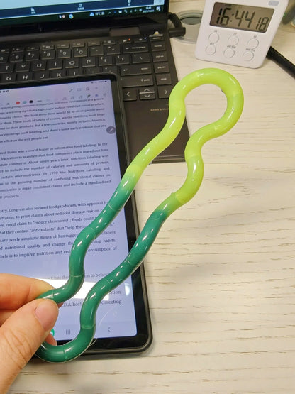 Tangle Fidget Gifts Ornament Color Transformation Toys Finger Rope Toys Creative Party Gifts Stress Relieving Tangle Rope - S