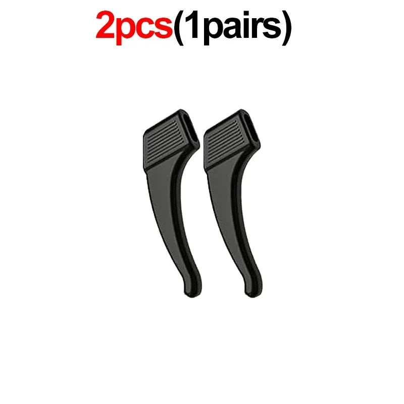 2/40pcs Silicone Ear Hook Anti-slip Glasses Leg Ear Sleeve Bracket Fastener Sunglasses Accessories Grip Anti-fall Eyewear Hol