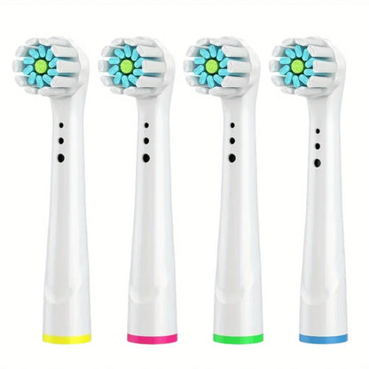 4/12/16/20 Pcs Replacement Toothbrush Heads Compatible with Oral-B Braun Professional Electric Toothbrush Heads Brush Heads -