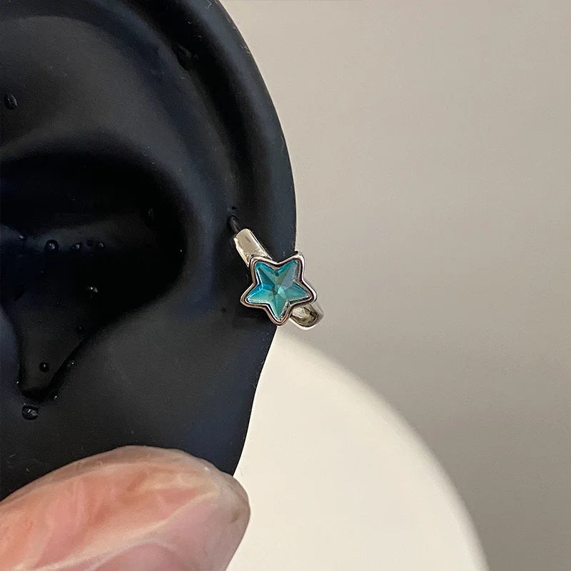 A Pair Vintage Couples Creative Angel Wings Stud Earrings Women Punk Studs Birthday Jewelry Gift - ED4453-B
