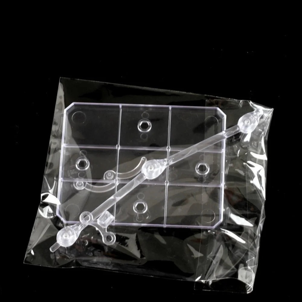 1-15pcs Assembly Action Figure Display Holder Base Doll Model Support Stand Compatible with HG RG SD SHF Gundam 18cm Toy
