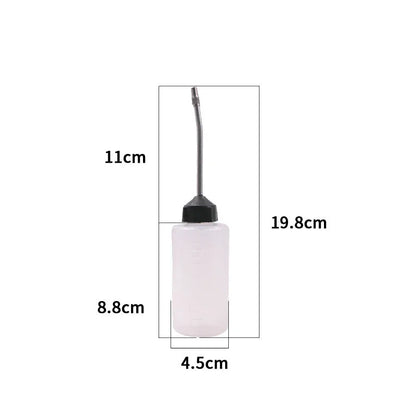 120ML Sewing Machine Oil Bottle Iron Spout with Cap Plastic Long Nozzle Storage Pot Oiler Oil Dispenser Sewing Accessories