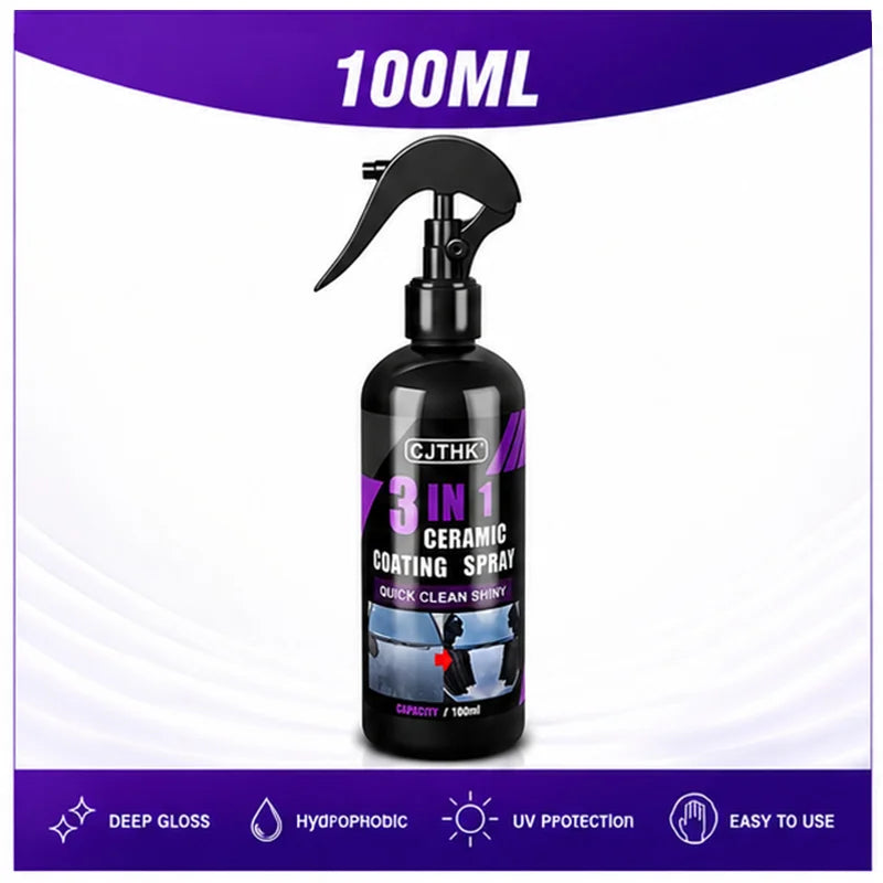 Car Ceramic Nano Coating Liquid Nano Crystal Hydrophobic Layer Coating Agent Auto Polish Liquid Nano Shine Protection Coating