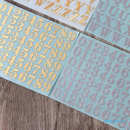 2piece Letter Stickers Self Adhesive Alphabet Stickers Self Adhesive Letters Gift