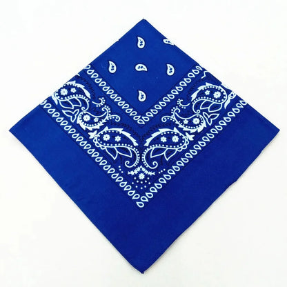 Unisex Men Women Bandana Hairband Cowboy Mens Biker Sports Headwear Wrist Hairwrap Single Sided Head Wrap Scarf Paisley - Roy