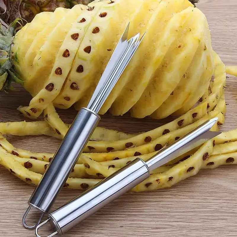 Pisau Nanas Ananas Keluli Tahan Karat Pengupas Buah Alat Sayur Alat Dapur PintarPemproses