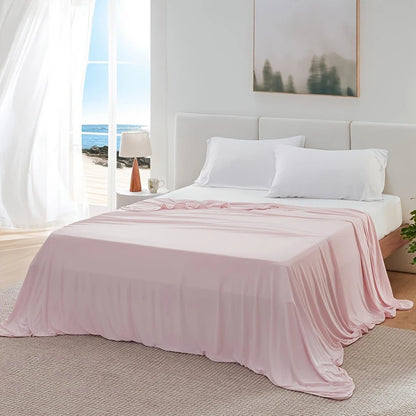 Summer Bed Blanket Ice Silk Cooling Blanket Air Conditioning Quilt Skin-friendly Light And Thin Breathable Quilt For Home Off