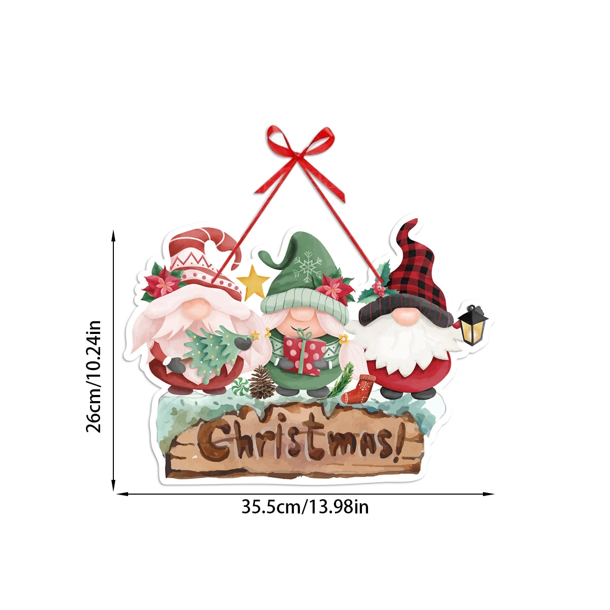 Merry Christmas Hanging Flag Porch Door Banner Santa Claus Snowman for Home Ornaments Door Decoration Supplies New Year Decor