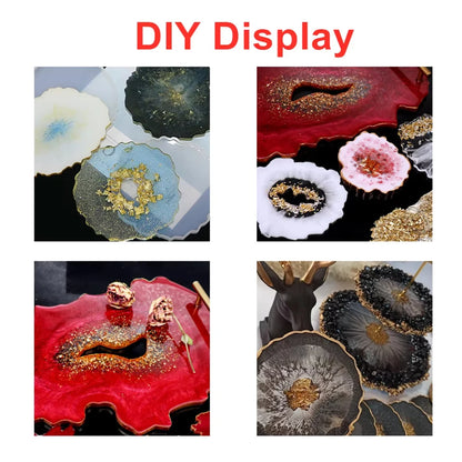 30g/Bottle Glass Crushed Stones Resin Fillings for DIY Epoxy Resin Mold Irregular Crystal Nail Art Decoration Jewelry Making