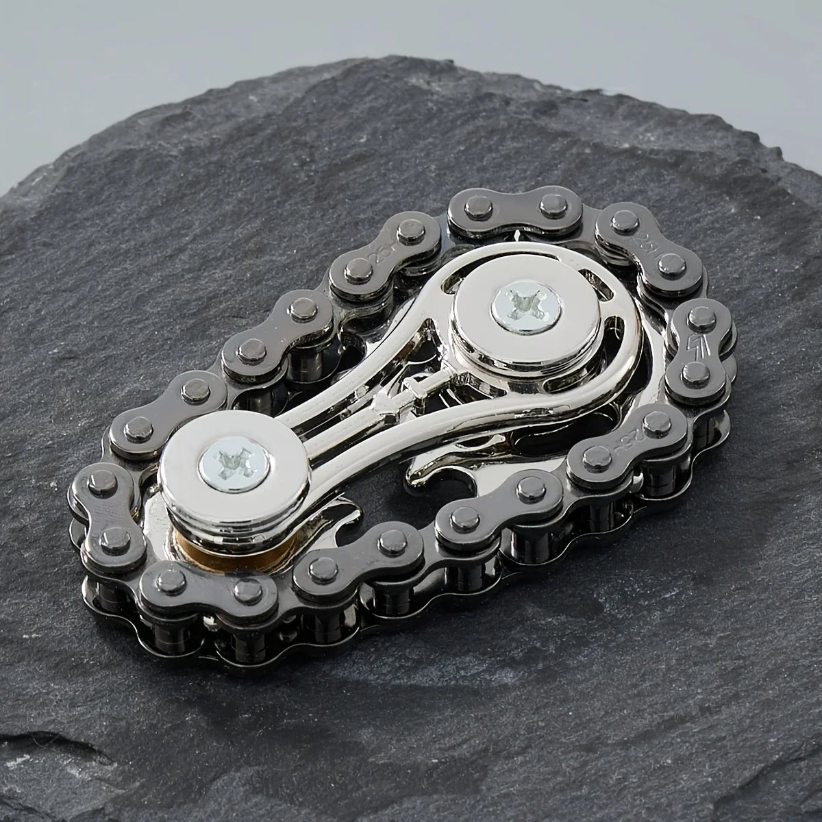 New Sprockets Flywheel Fingertip Gyro Fidget Spinner Antistress Anxiety Metal Bike Chains EDC Spinner Fidget Toys For Adult -