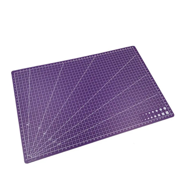 Durable A3 / A4 / A5 Multifunctional Cutting Mat Diy Handicraft Art Engraving Board Paper Carving Pad High Elasticity Toughne