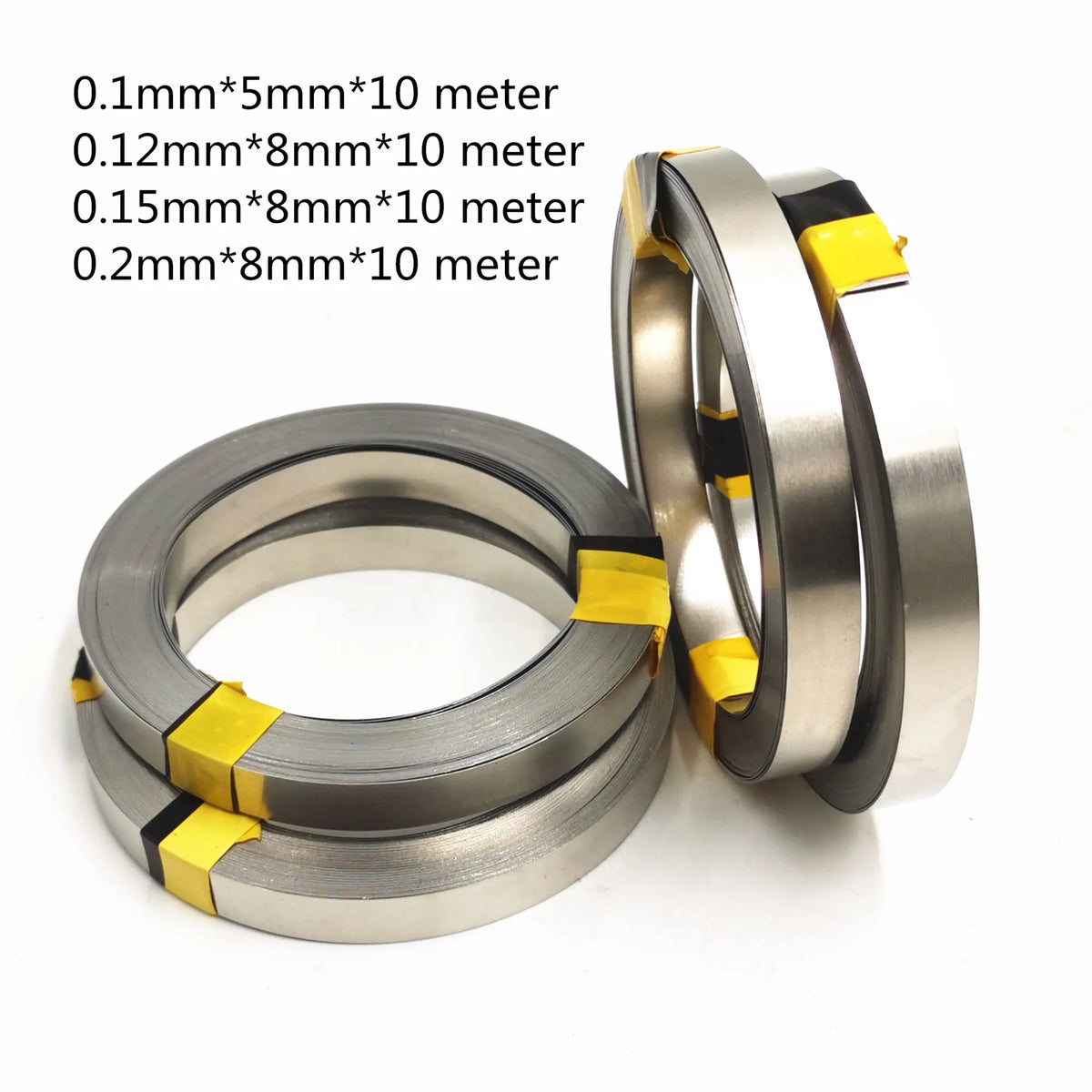 1 Roll 10m 18650 Li-ion Battery Nickel Sheet Plate Nickel Plated Steel Belt Strip Connector Spot Welding Machine Battery Weld