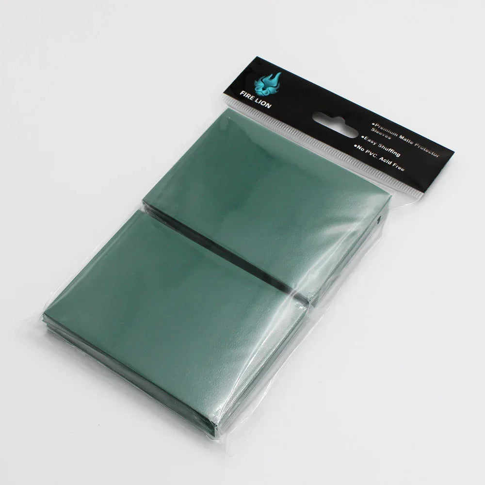 100PCS 66x91mm Matte Colorful Standard Size Card Sleeves TCG Trading Cards Protector Tarot Shield Board Games Magical Cover P