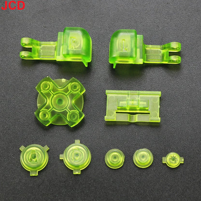 JCD 1set For GameBoy Advance SP GBA SP Plastic Full Button Set For GBA SP A B Select Start Power ON/OFF L R Buttons Kit D Pad