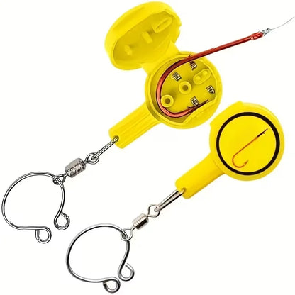 2pcs Fishing Gadgets: Knotting Tool, Outdoor Fishing Supplies Tools For Multifunctional Fishing