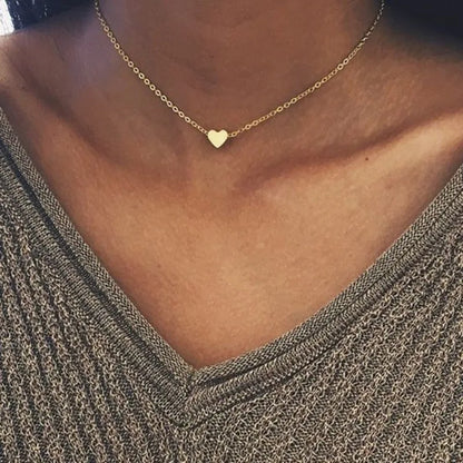 Vintage Bohemian Multilayer Minimalist Necklace for Women Stick Pendant Link Chain Necklace Collarbone Collares Fashion Jewel