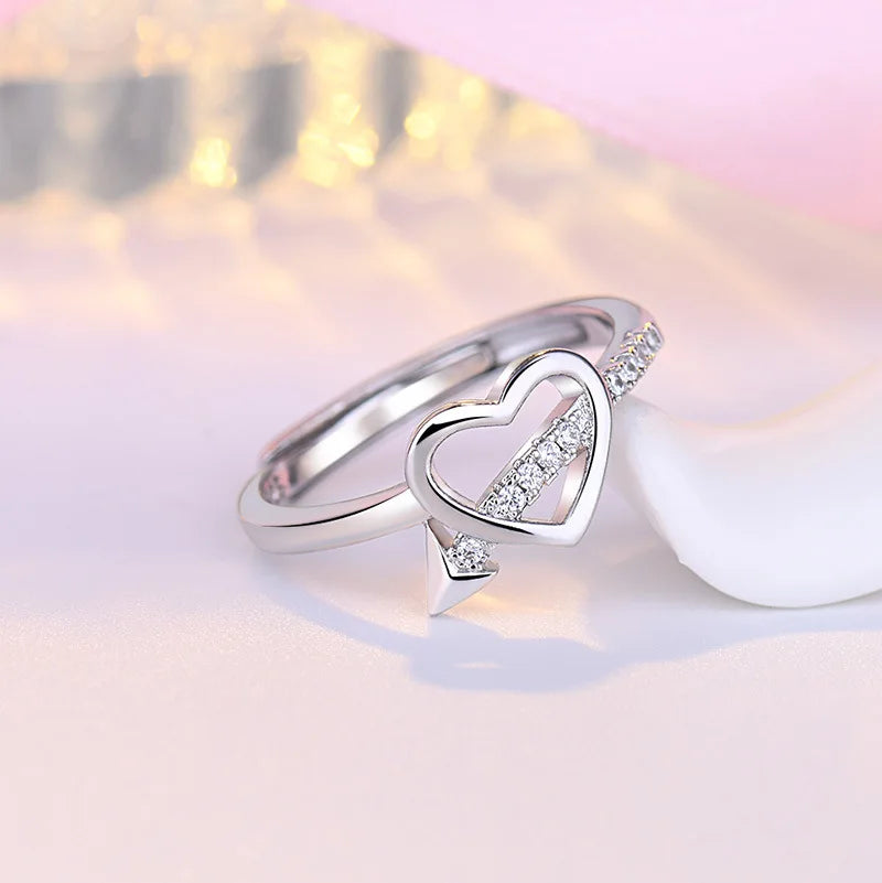 925 Sterling Silver Ring Sparkle Zircon Luxury for Women Rings Wedding Fine Jewelry Accessories Party Gift - YJ-1 J209