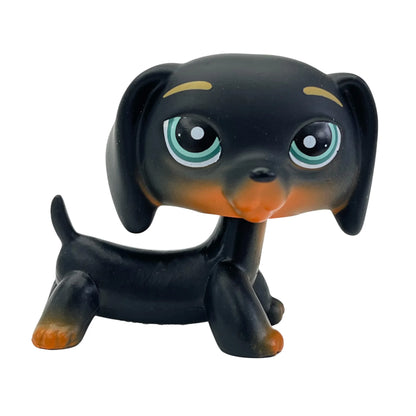 Rare Pet Shop LPS Toy Stands Short Hair Cat Original Kitten Husky Puppy Dog Fox Cute Animal Old Bobble Head Toy - 325