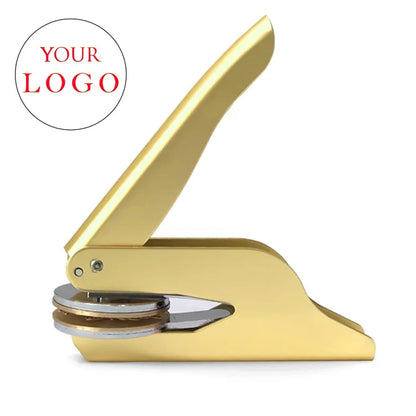 Embosser Stamp LOGO Customized Wedding Library Book Private Seals Customization Envelope Party Invitation Embossing Stamps DI