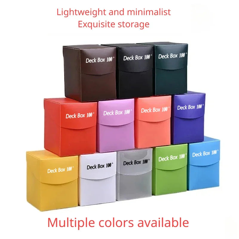 Deck Trading Cards Box for 100+ Game Baseball Card Storage Box Playing Card Carrying Case for Family Party Games Supplies