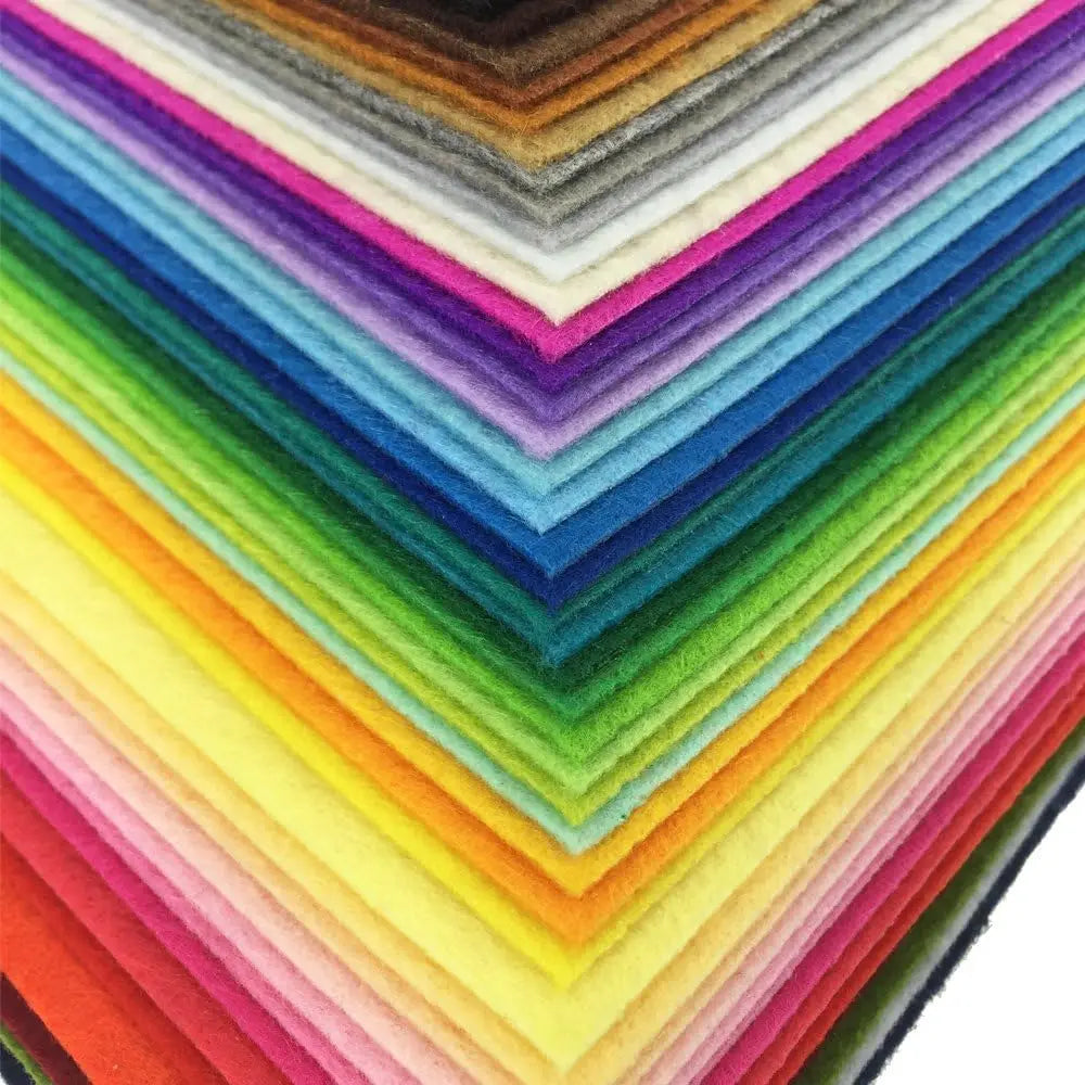 20×30 cm thin and durable felt fabric, available in various colors, is suitable for handicrafts making, DIY crafts and sewing