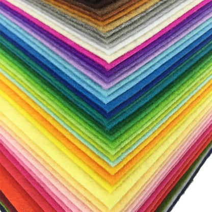 20×30 cm thin and durable felt fabric, available in various colors, is suitable for handicrafts making, DIY crafts and sewing