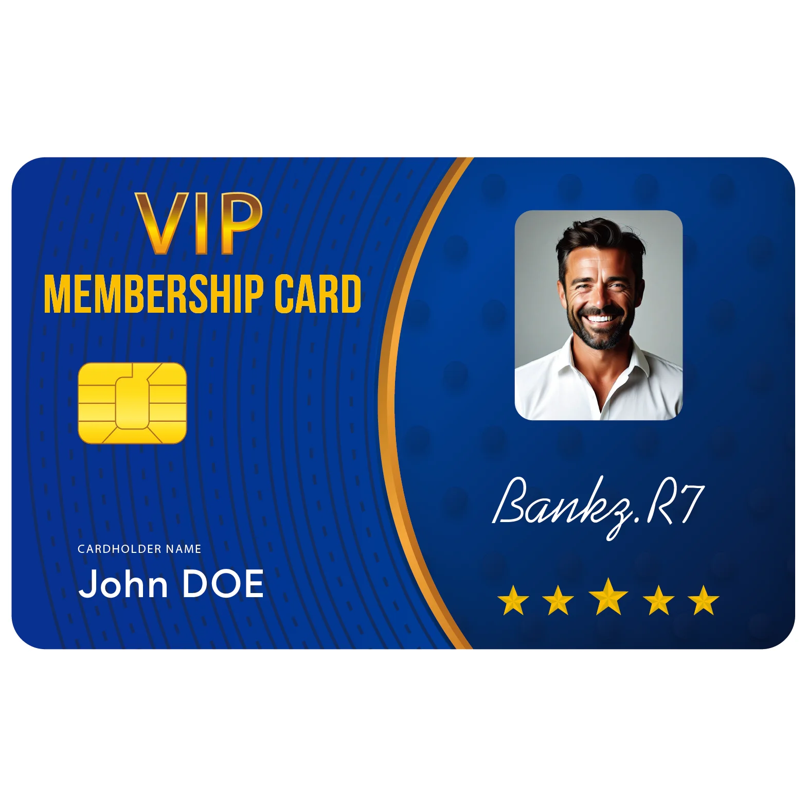 Custom 1 PCS Fan Club Membership Card PVC Plastic VIP Loyalty Card for Influencers Supporters Commemorative Worldwide Shippin
