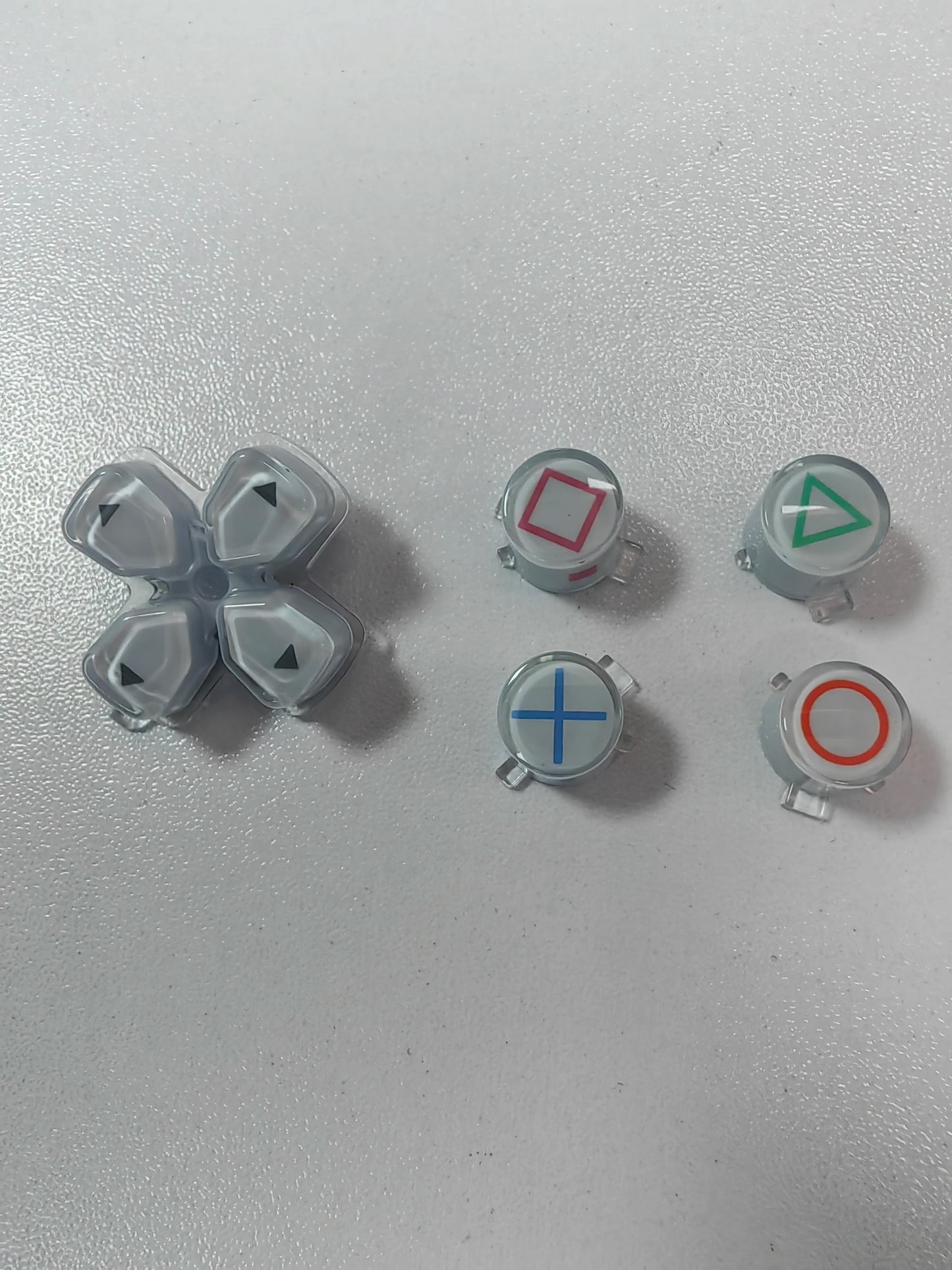 for PS5 30th anniversary edition including shell and button and retro - white button