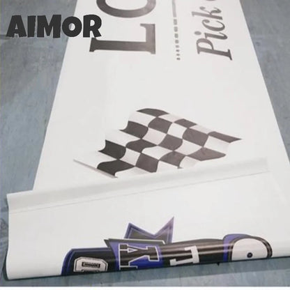 Advertising Banner Double-side Print Pvc Viny Outdoor DIY LOGO Customization Background Publicity Sport Shop Signboard