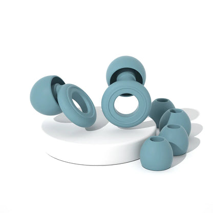 Loop Ear Plugs Sleeping Noise Canceling Ear Plugs Waterproof Swimming Silicone Ear Breed Stuffer Children's Hear Protector - 